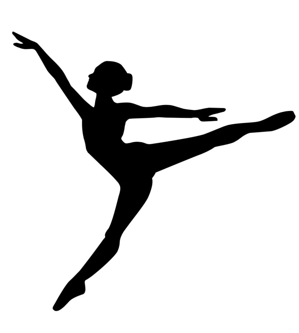 Vinyl ballet decal