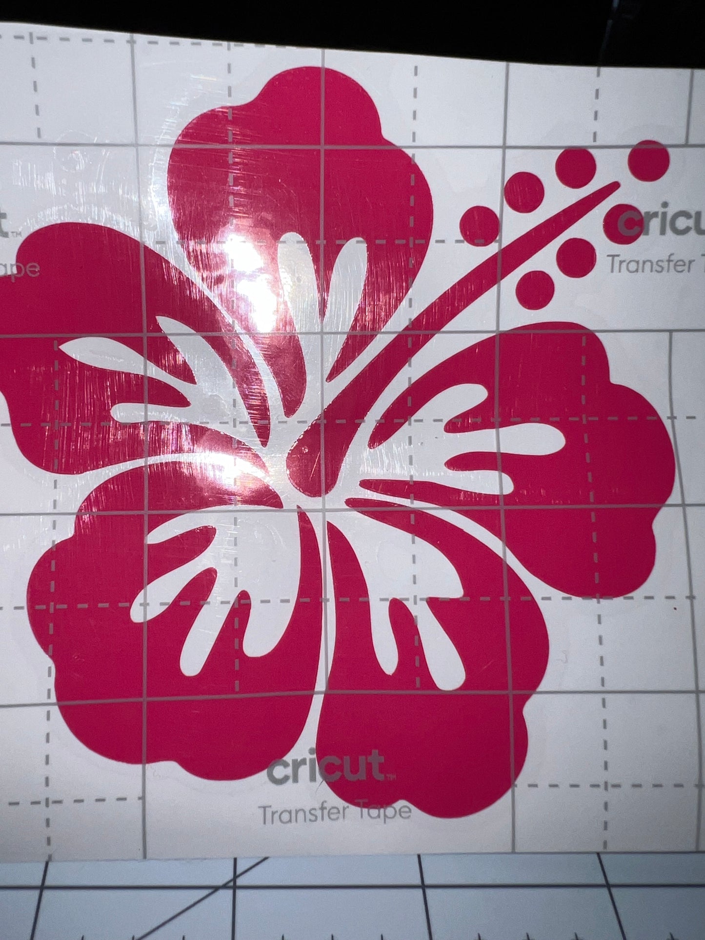 hibiscus flower decals