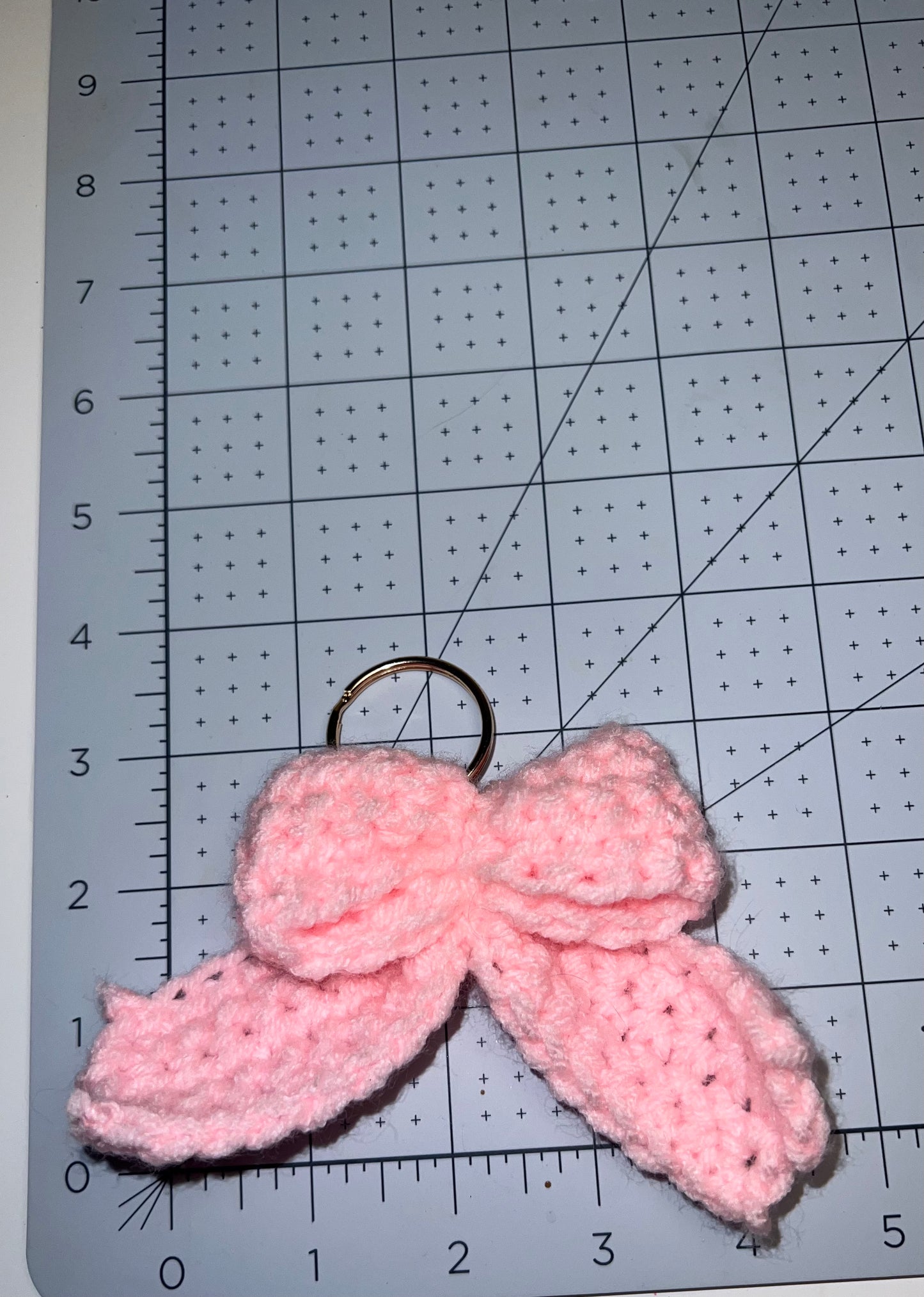 Crochet Bow Keychain More Colors