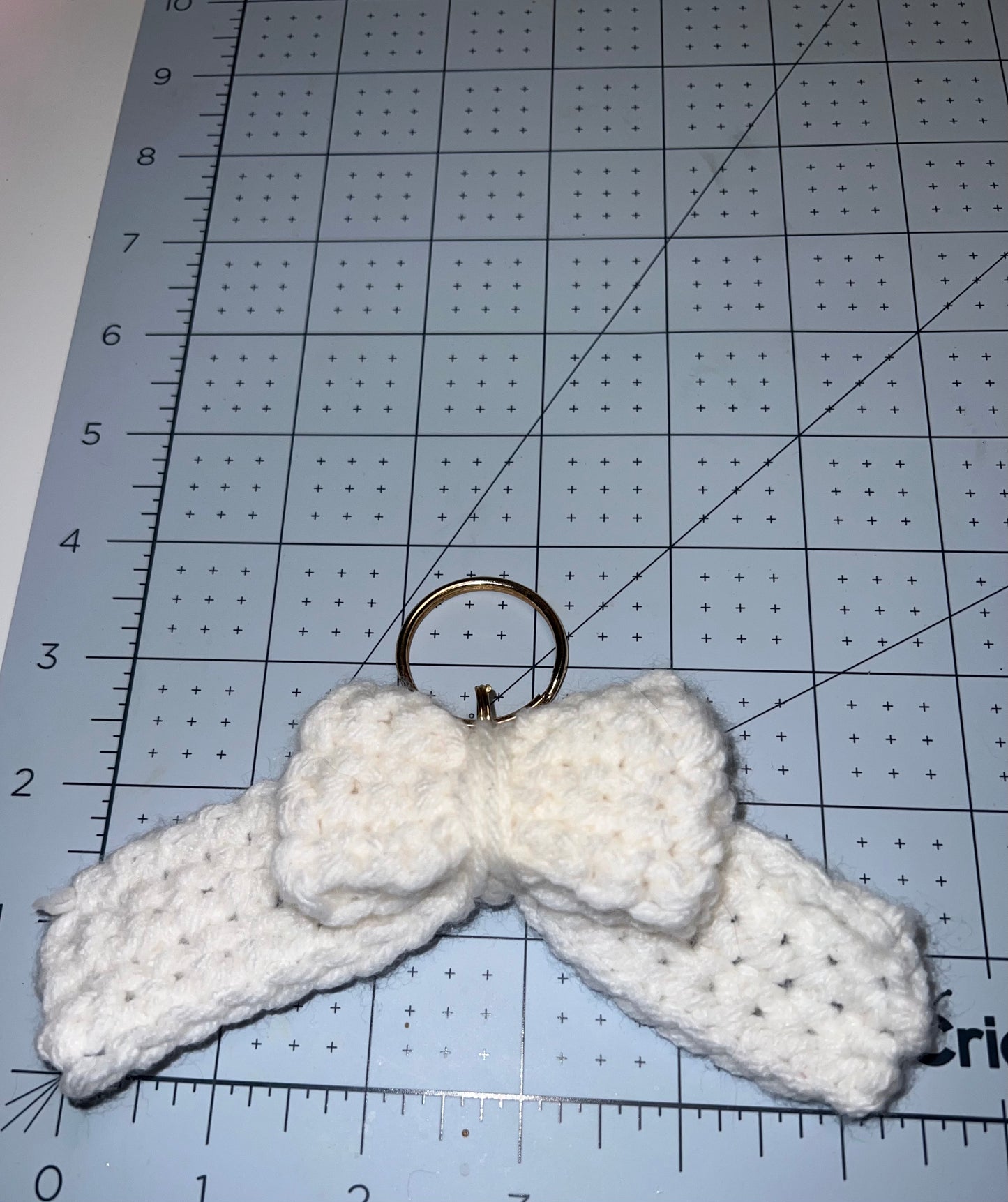 Crochet Bow Keychain More Colors