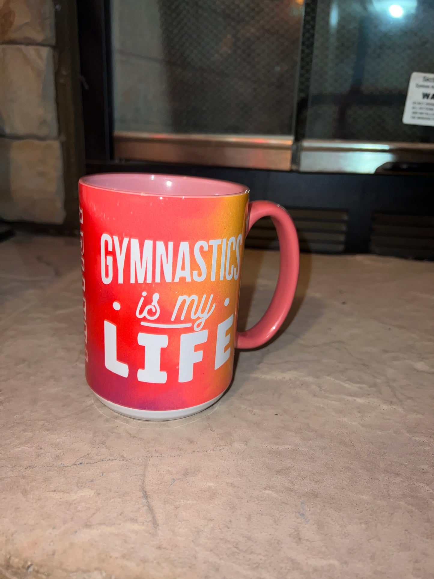 Gymnastics mug
